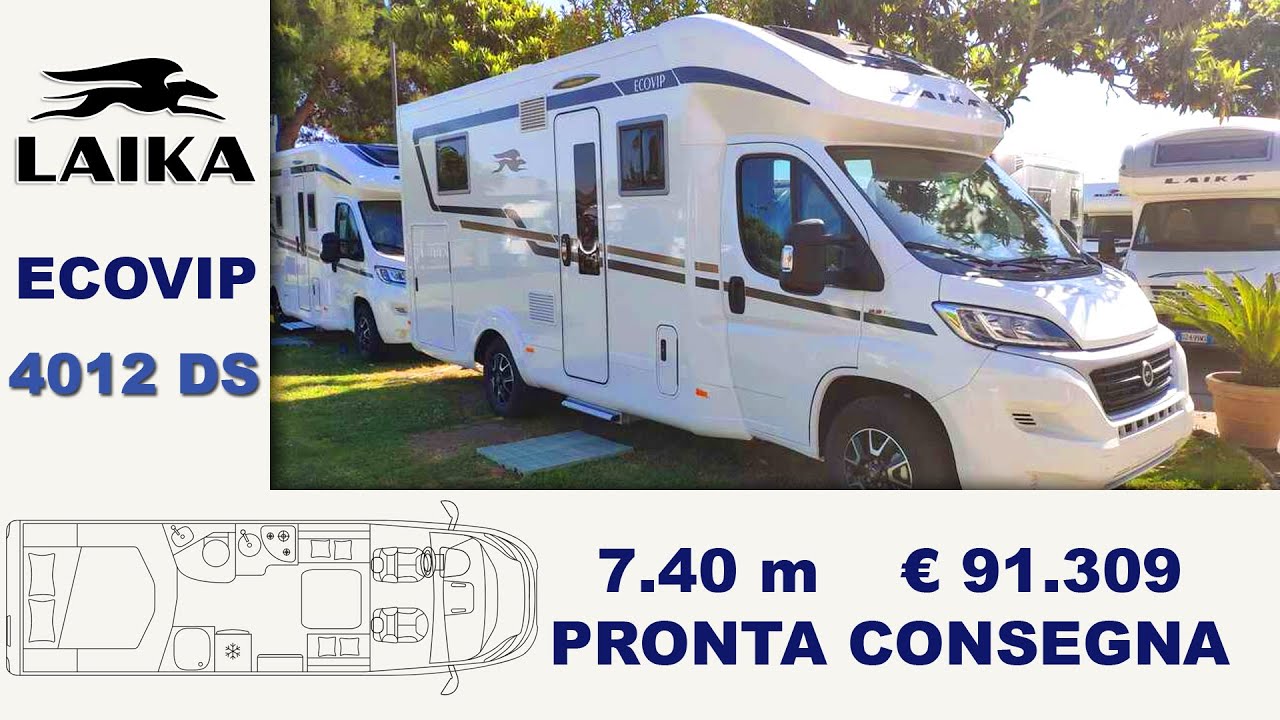 Laika Ecovip 4012 DS, fantastico semintegrale Laika stagione 2022, 140 cv, PRONTA CONSEGNA