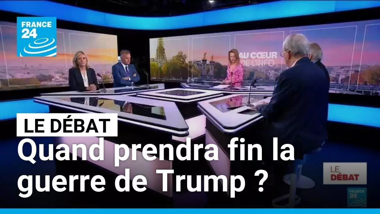 Quand prendra fin la guerre de Trump ? • FRANCE 24