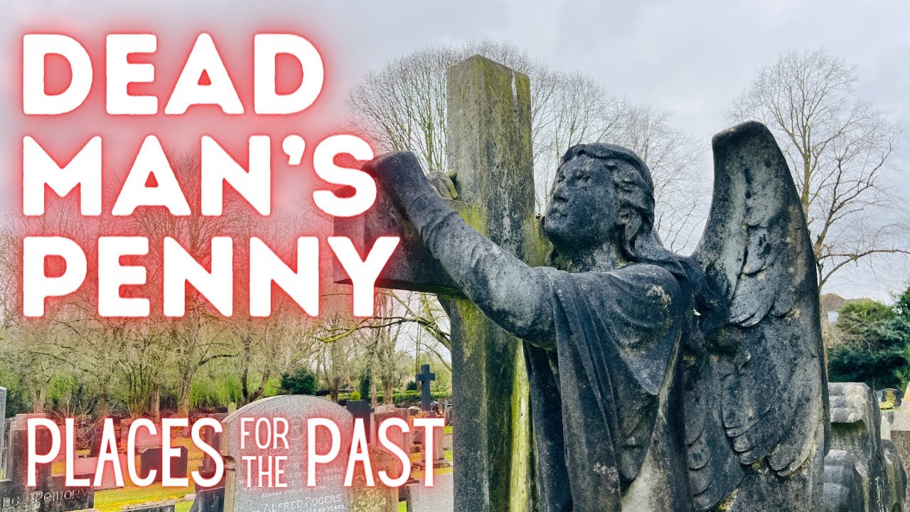 An unexpected Dead Man's Penny in Urmston Cemetery, Manchester. #graveyard