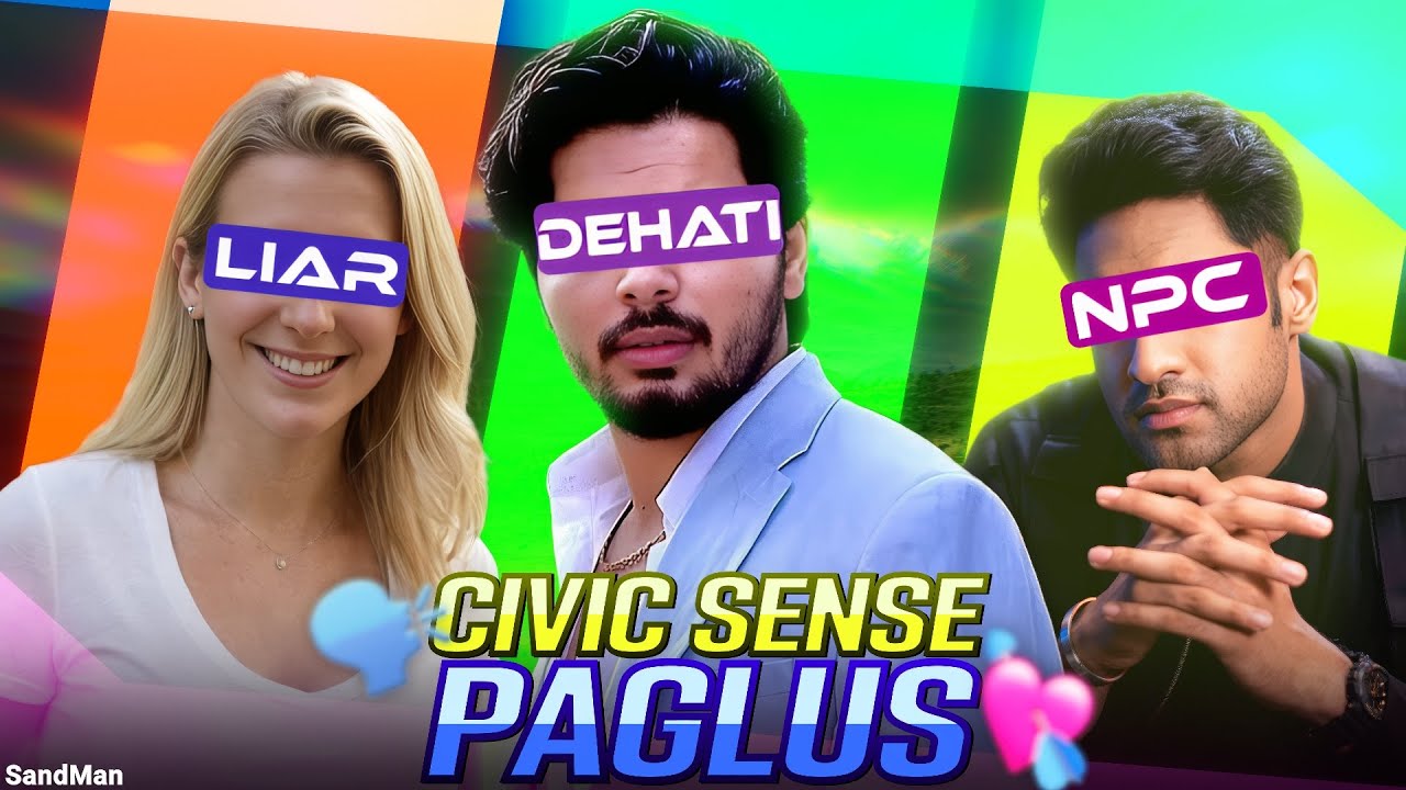 INDIAN CIVIC SENSE PAGLUS 🥀