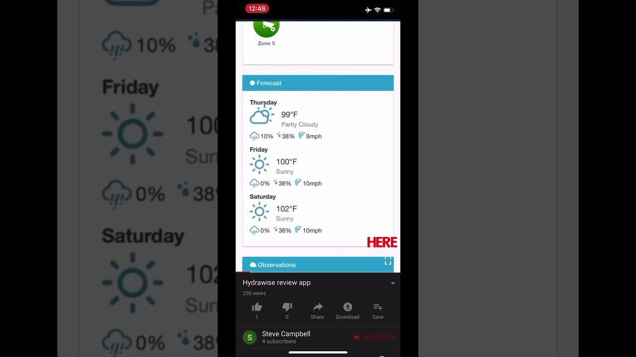 Hydrawise app review
