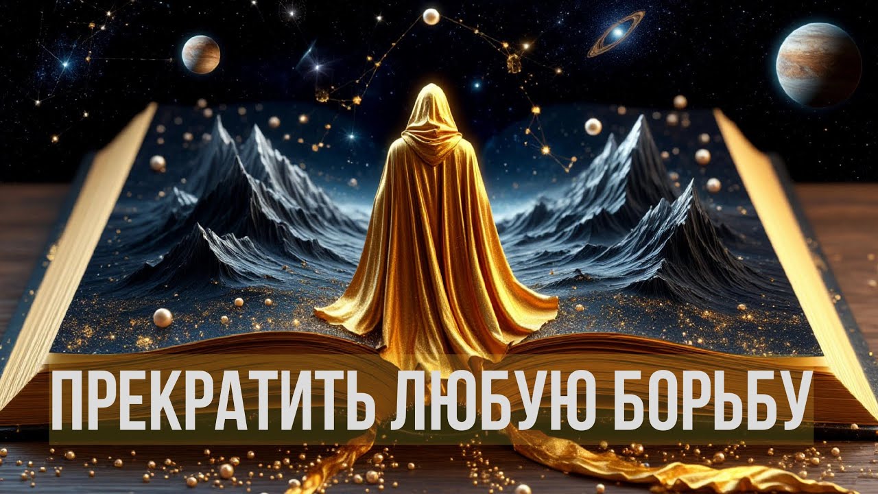 Прекратить Любую Борьбу. Аудио текст медитация.