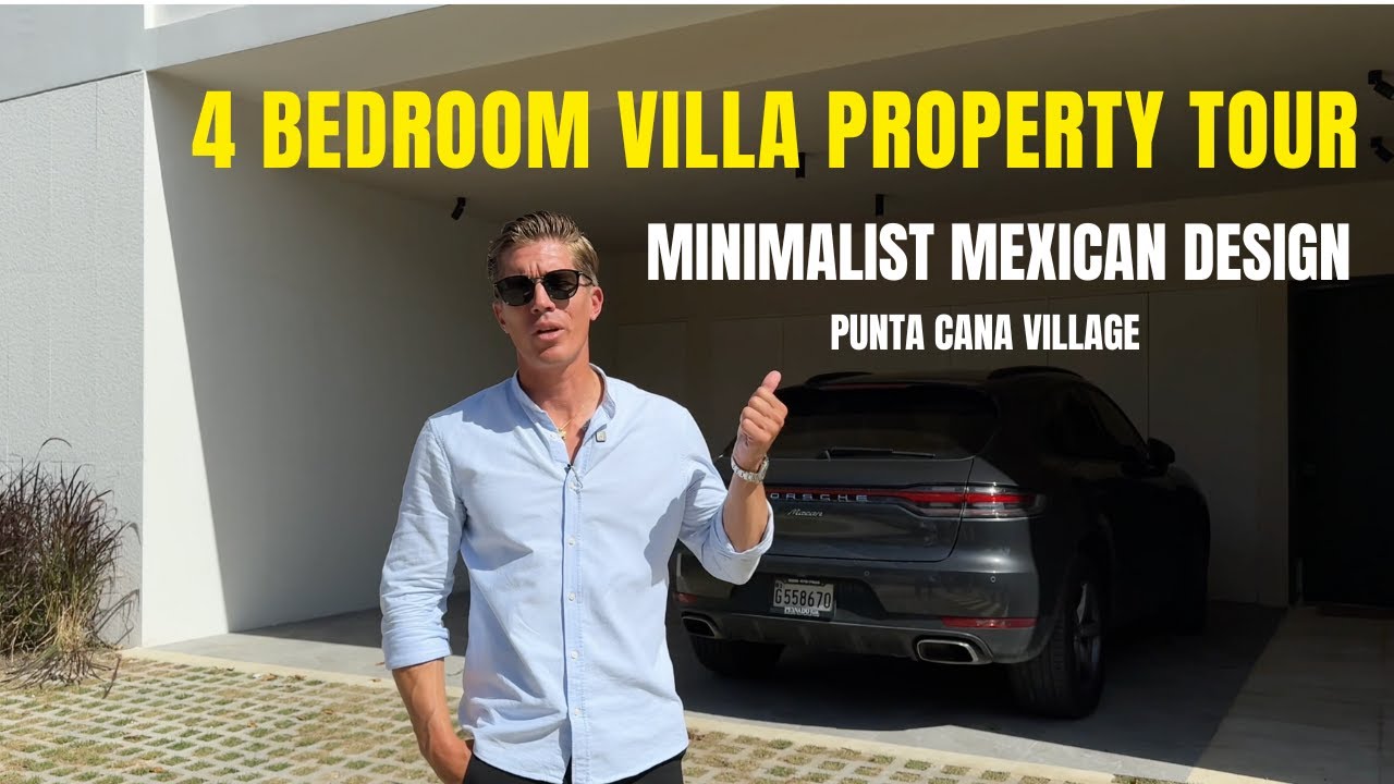 Punta Cana Village 4 Bedroom Villa Property Tour