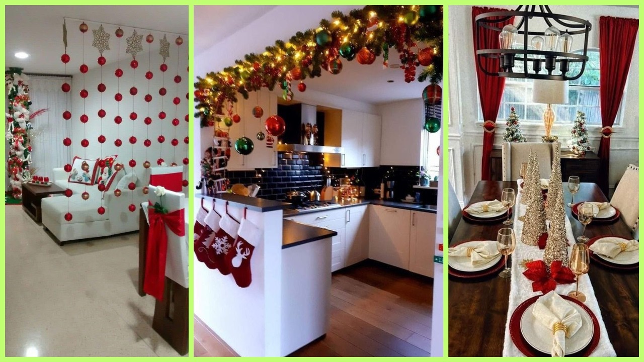 +427✅¡YA ES HORA! No dejes ESCAPAR😱10 tips INGENIOSAS para decorar tu HOGAR NAVIDEÑO lleno de MAGIA