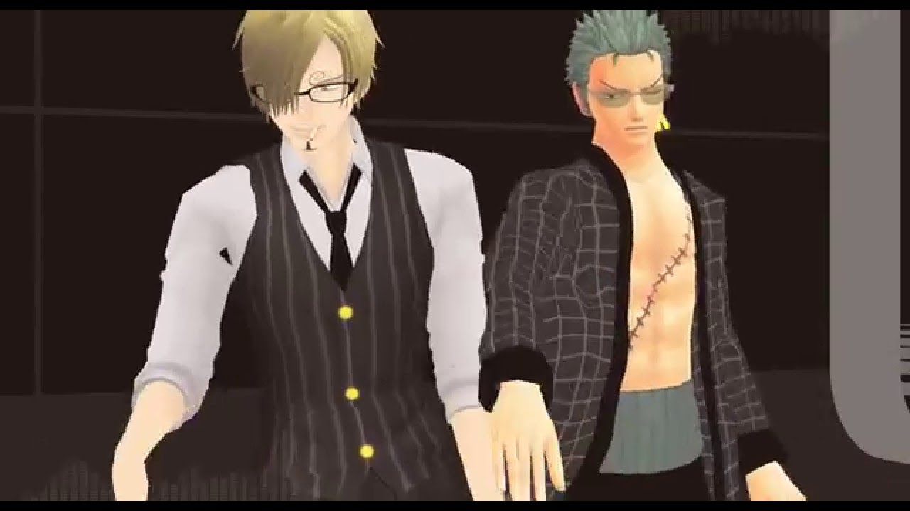 【One Piece MMD】LUVORATORRRRRY!【Zoro & Sanji】