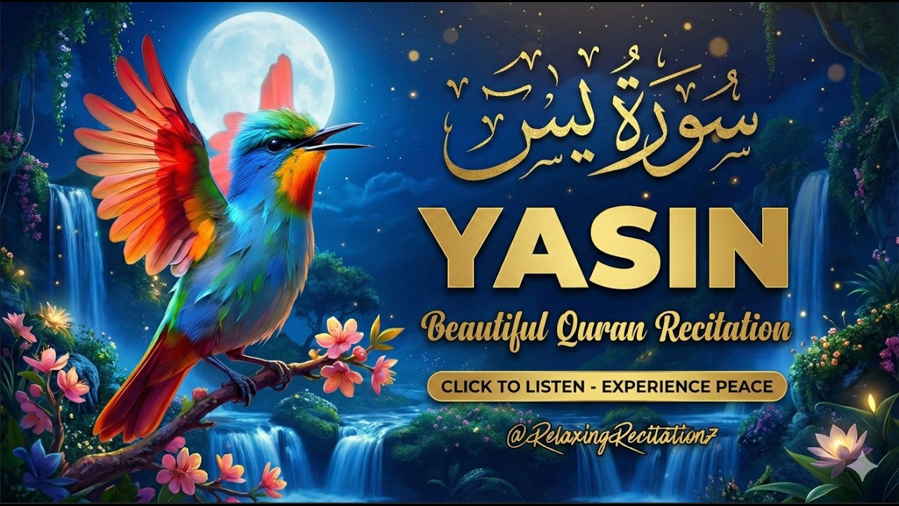 Surah Yasin (Yaseen) سورة يس | Heart Touching Beautiful Recitation | RelaxingRecitation7