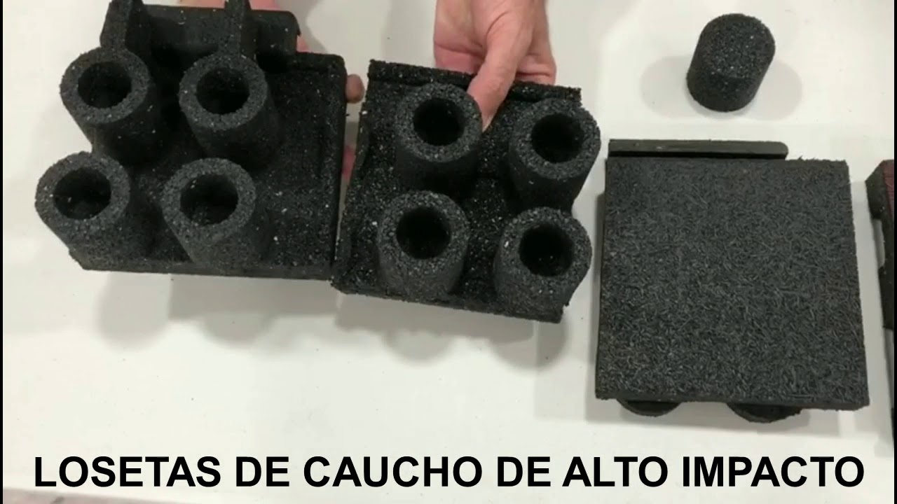 LOSETA DE CAUCHO DE ALTO IMPACTO