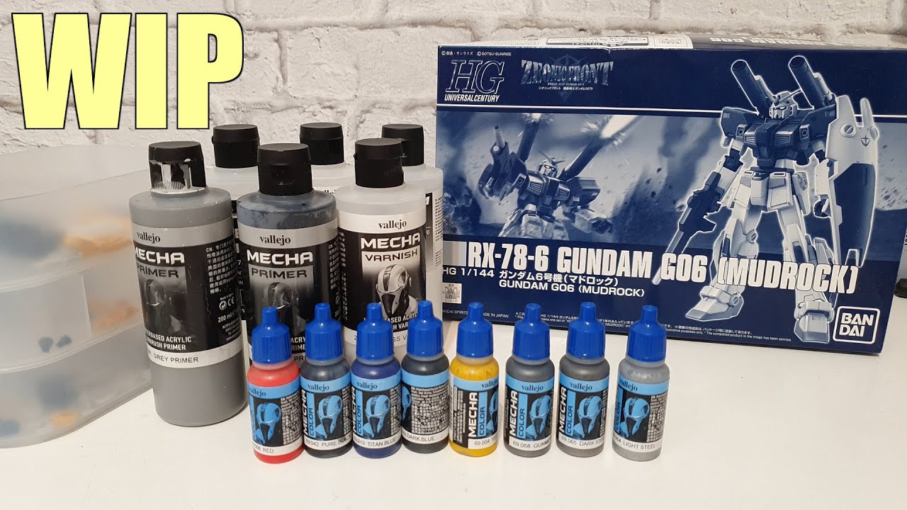 [186] Guia Básico para Pintura com Aerógrafo em Gunpla e Plastimodelismo - Parte 1