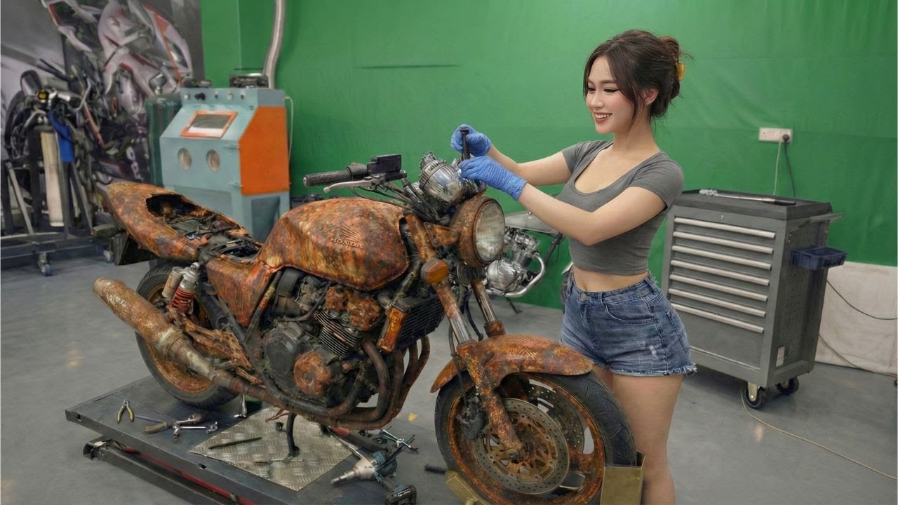 She Restored This Pile of Rust in Just 48 Hours! (Mind-Blowing Transformation)