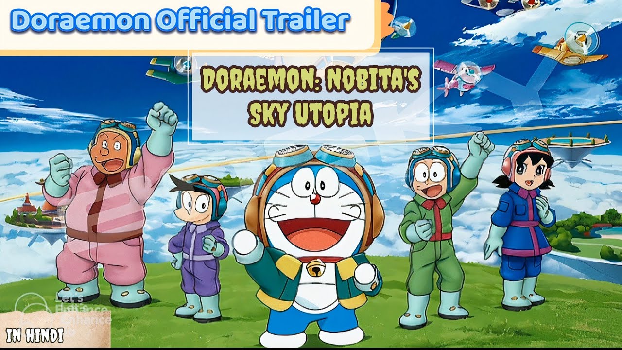 Doraemon: Nobita's Sky Utopia Official Trailer in hindi || Doraemon India Premium