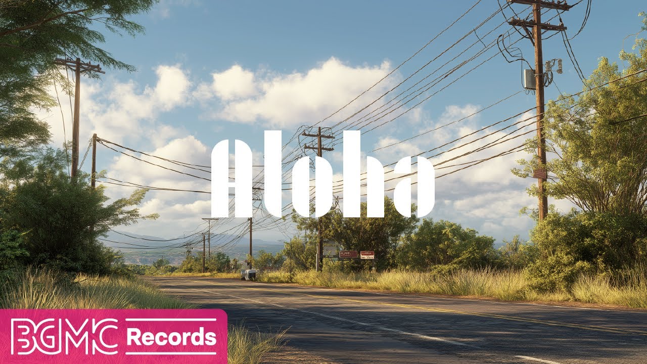 Hawaiian Music for Tranquil Roadside Vibes | Relaxing Work and Slow Living Moments