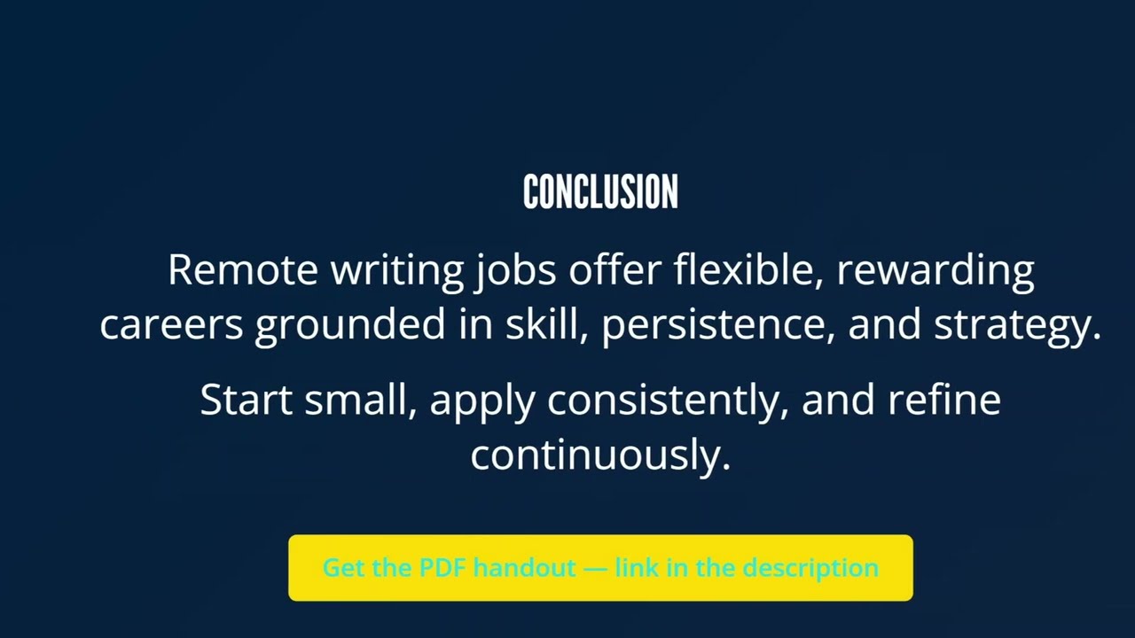 How to Land Remote Writing Jobs Online: Step-by-Step Freelance Roadmap
