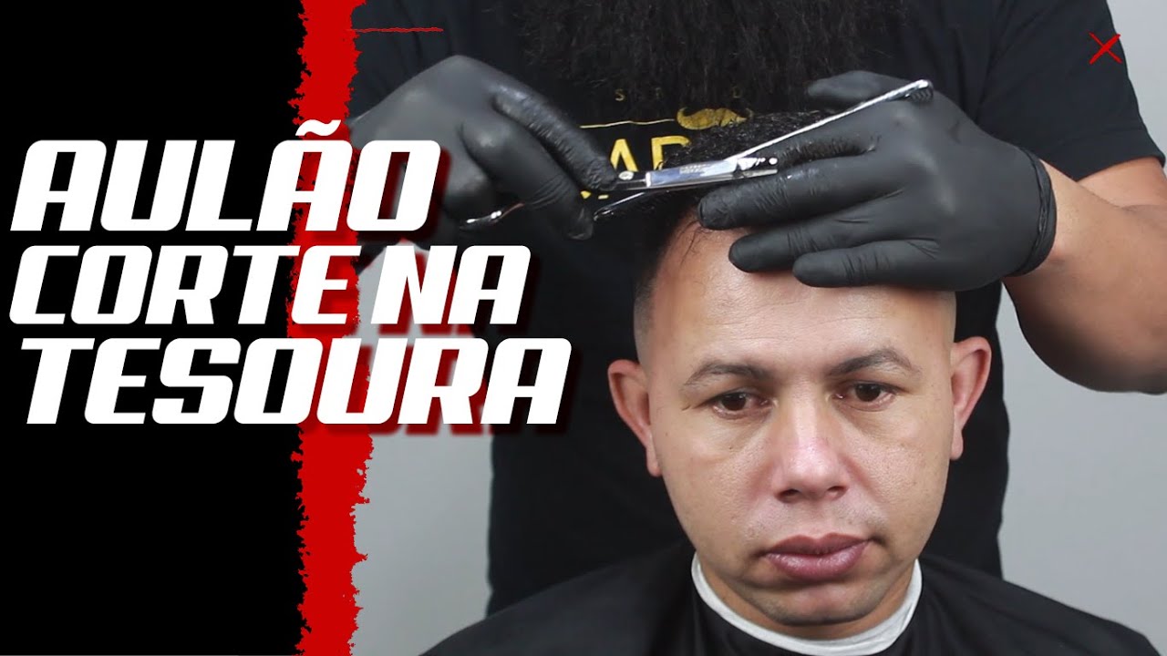 CORTE NA TESOURA PARA O DIA A DIA | BARBEIRO BARBOSA