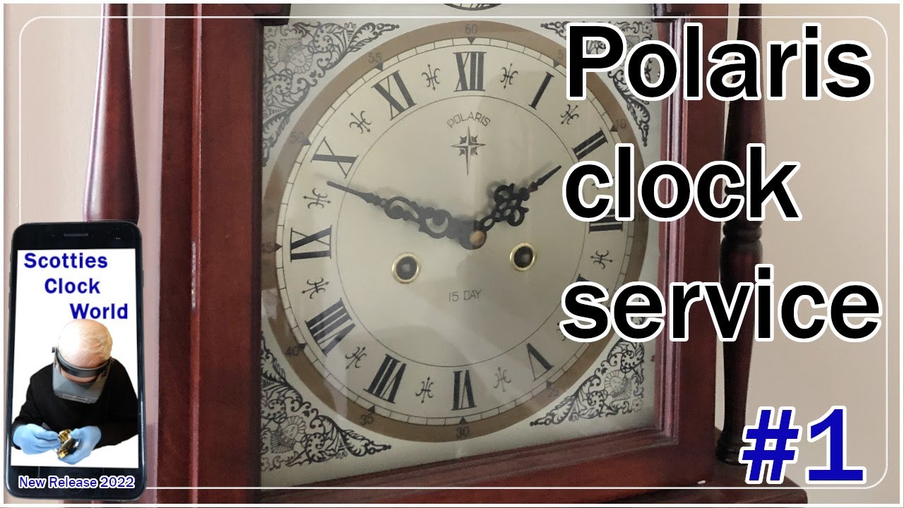 How to service a Chinese Polaris 15 day clock - #1