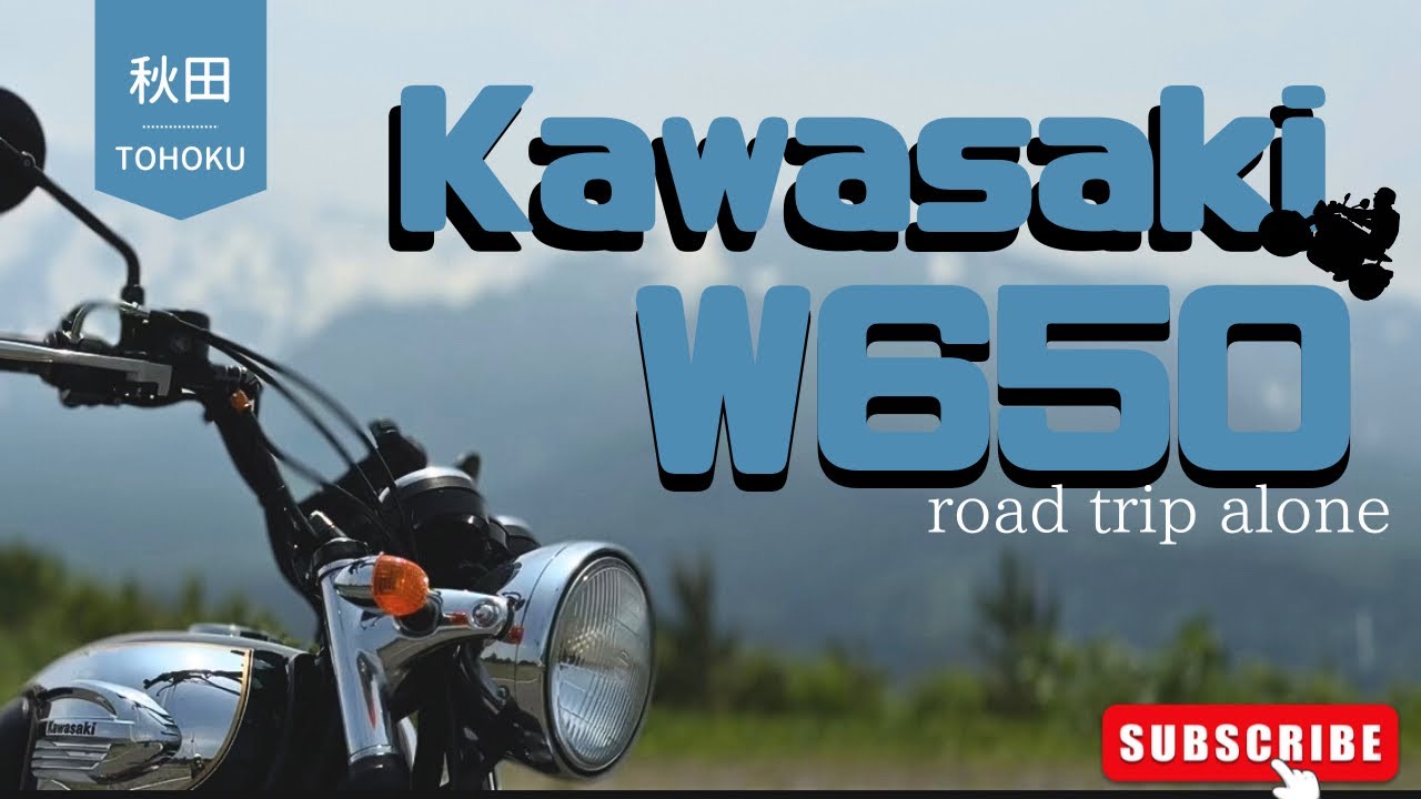 【w650】ASMR 鳥海ブルーラインで聴くExhaust note