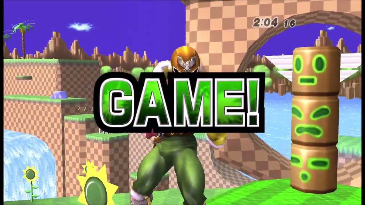 [TAS] SSBB All Star Mode Using Captain Falcon (Falcon Punch Only!)