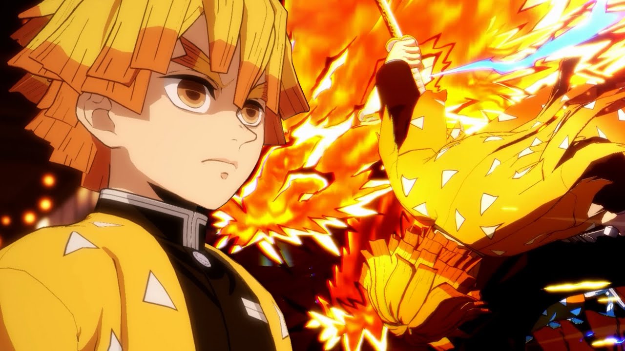 Demon Slayer Hinokami Chronicles 2 - Zenitsu (Infinity Caslte) Complete Moveset (DLC)