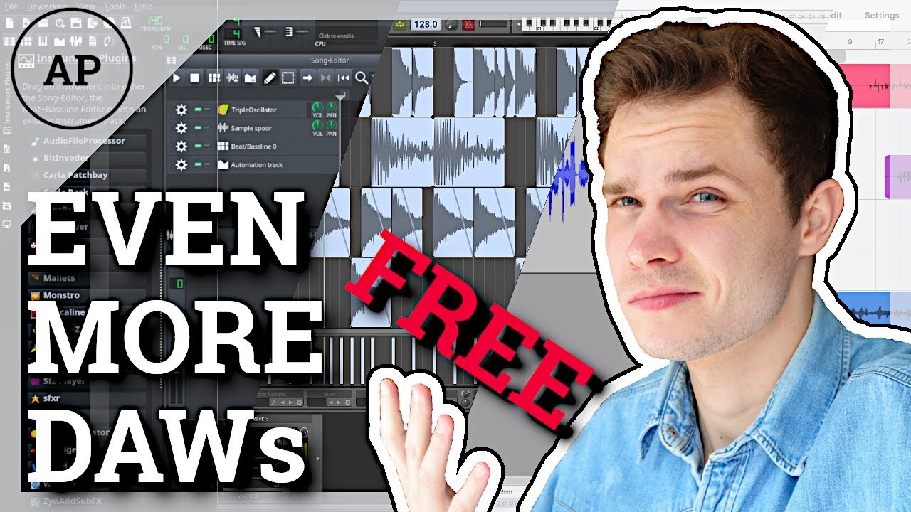 Even more free DAWs for Music Production