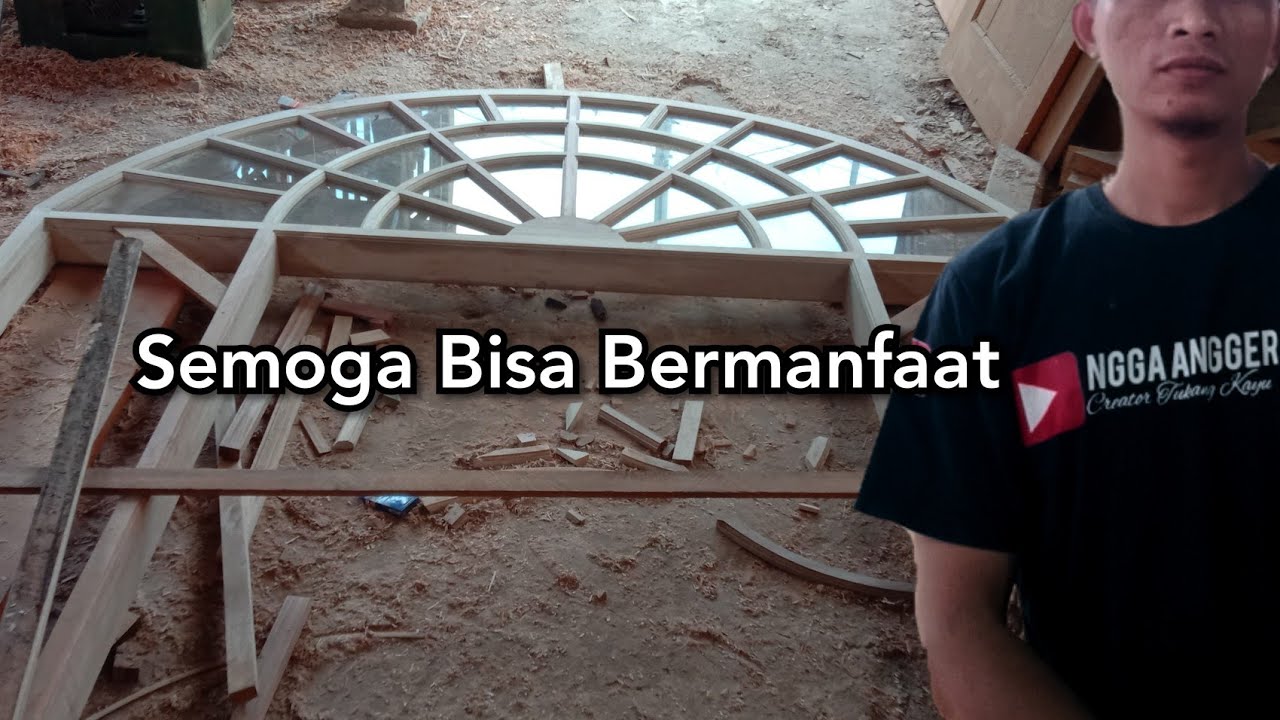 Tutorial cara membuat kusen lengkung