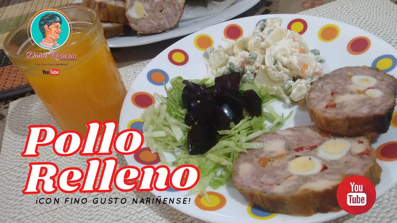 Para el Plato de Noche Buena POLLO RELLENO CFGN