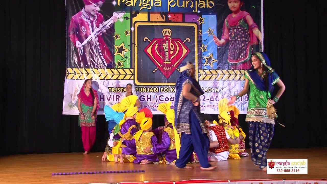 Malki Keema Bhangra Performance at Rangla Punjab Academy Diwali Mela 2014