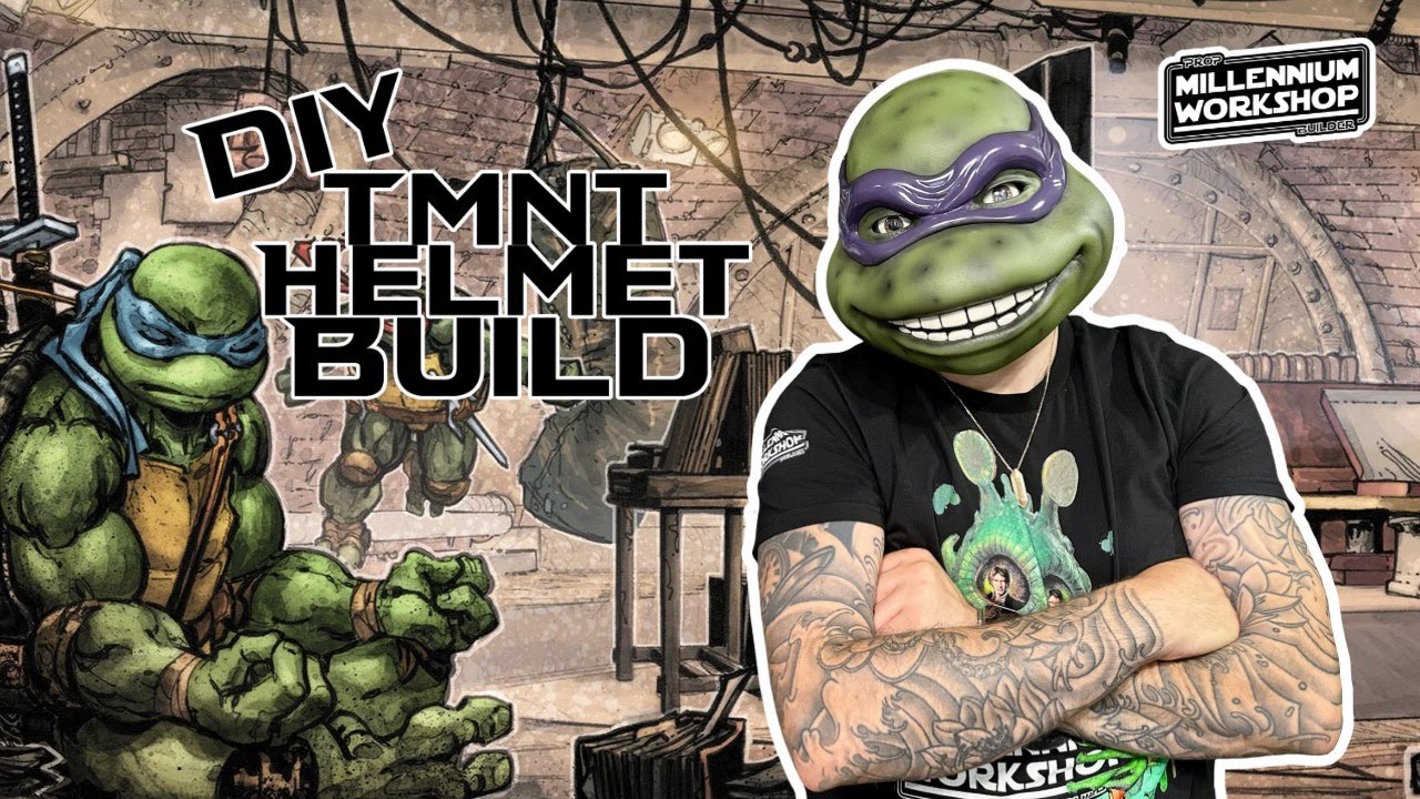 MAKE YOUR OWN DONATELLO HELMET:  STEP-BY-STEP GUIDE