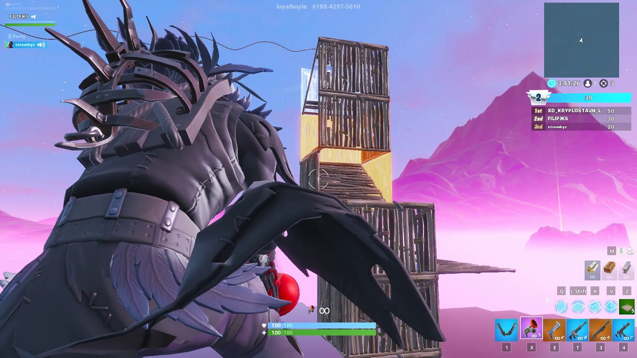 Fortnite Battle Royale: Build Battle/Strombyc VS Larot/LTVX/