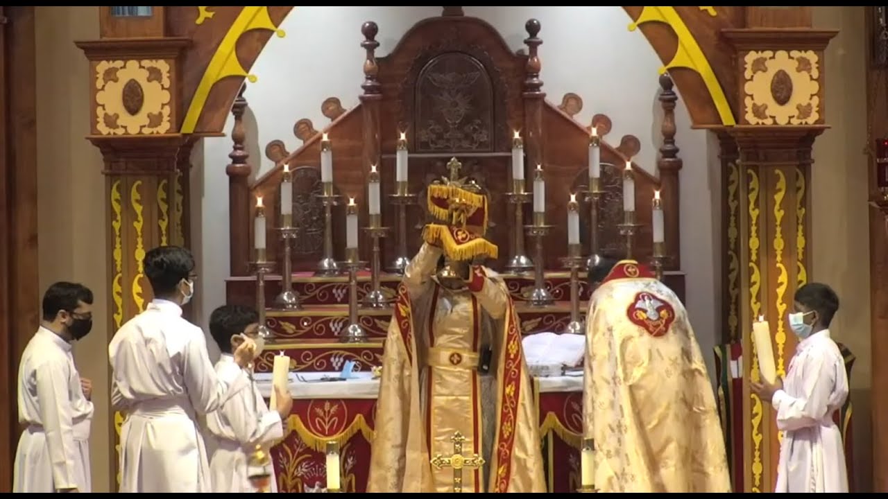 English Syro-Malankara Holy Qurbono HD - Fr. Jerry Mathew