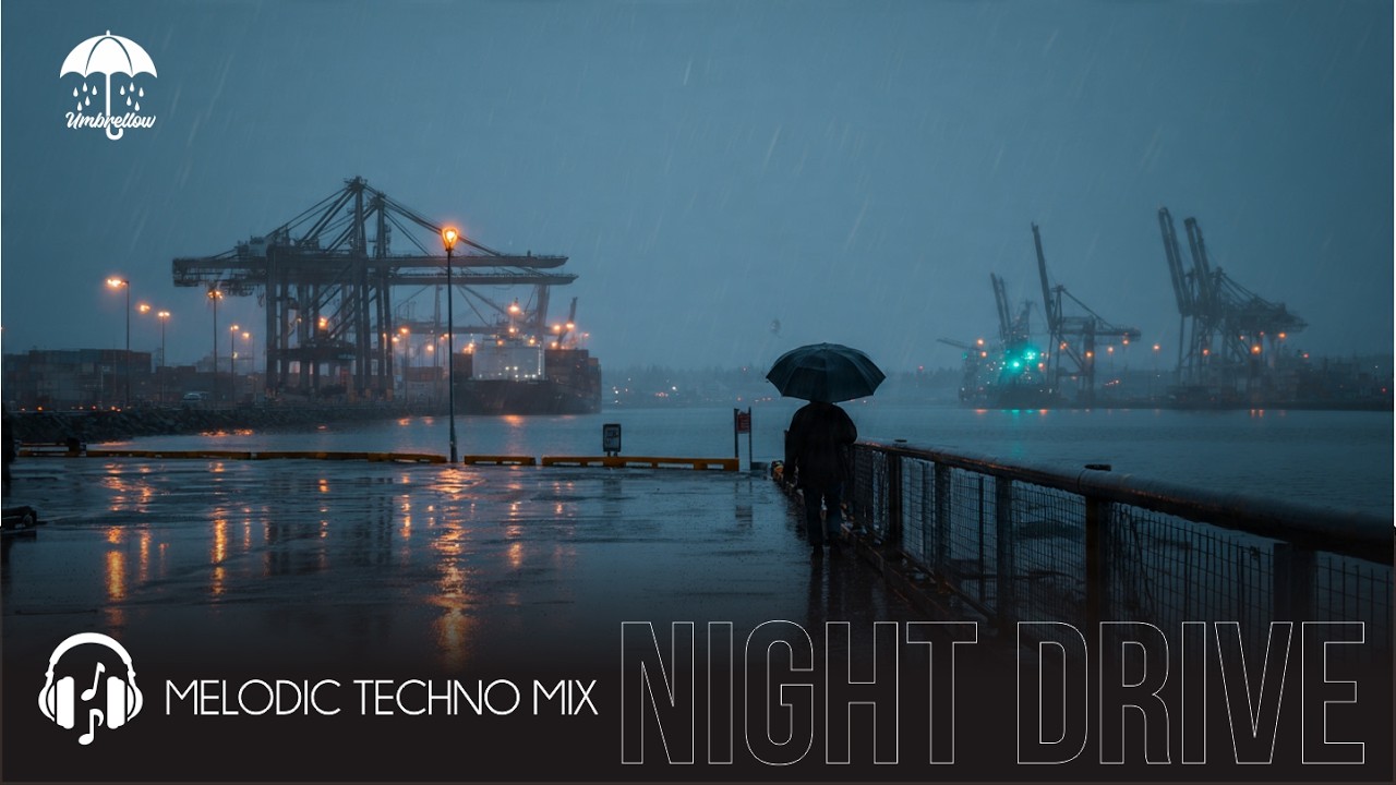 Melodic Techno Mix – Late Night Neon Reflections 🌧 Tale Of Us, Adriatique, Colyn, Anyma