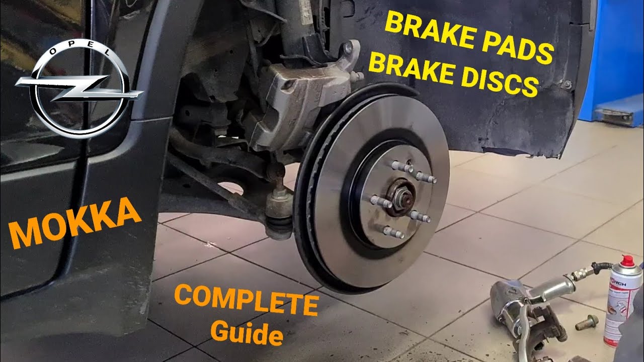 How to Change your Brake Discs and Brake Pads OPEL MOKKA