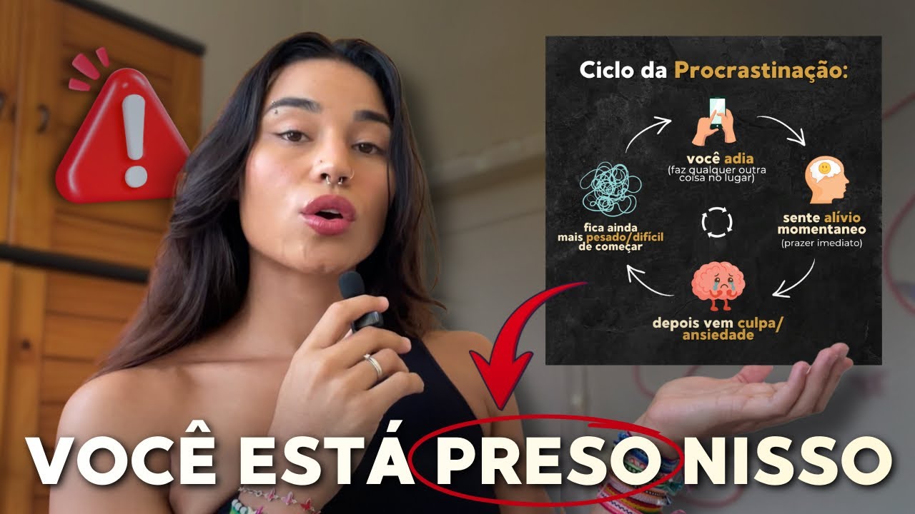 Você vai PARAR DE PROCRASTINAR depois que entender isso
