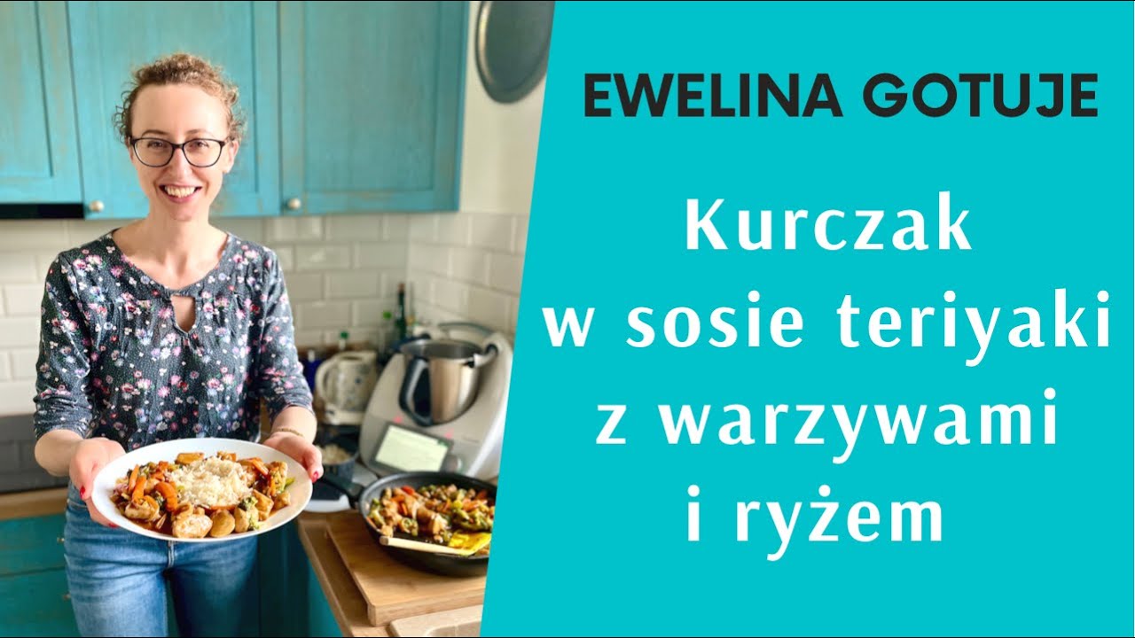 Kurczak w sosie teriyaki - pełny obiad w Thermomix