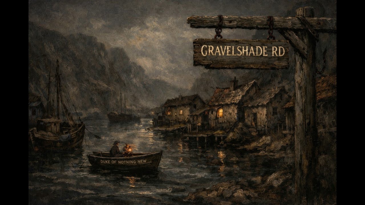 Duke of Nothing New -  Gravelshade Road (Lyrics Video)