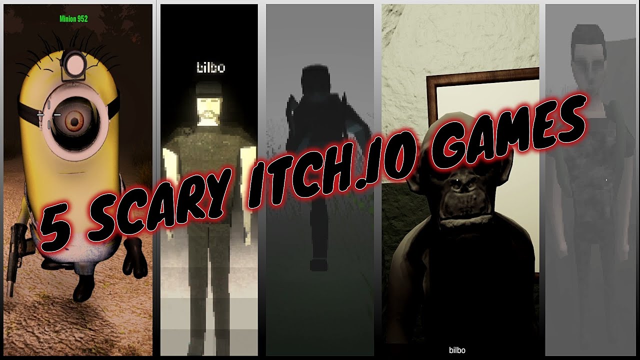 FIVE SCARY MULTIPLAYER ITCH.IO GAMES (WITH MONKO)