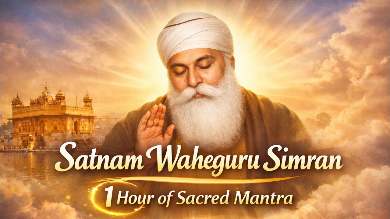  Satnam Waheguru Simran | Deep Meditation & Gurbani Bliss
