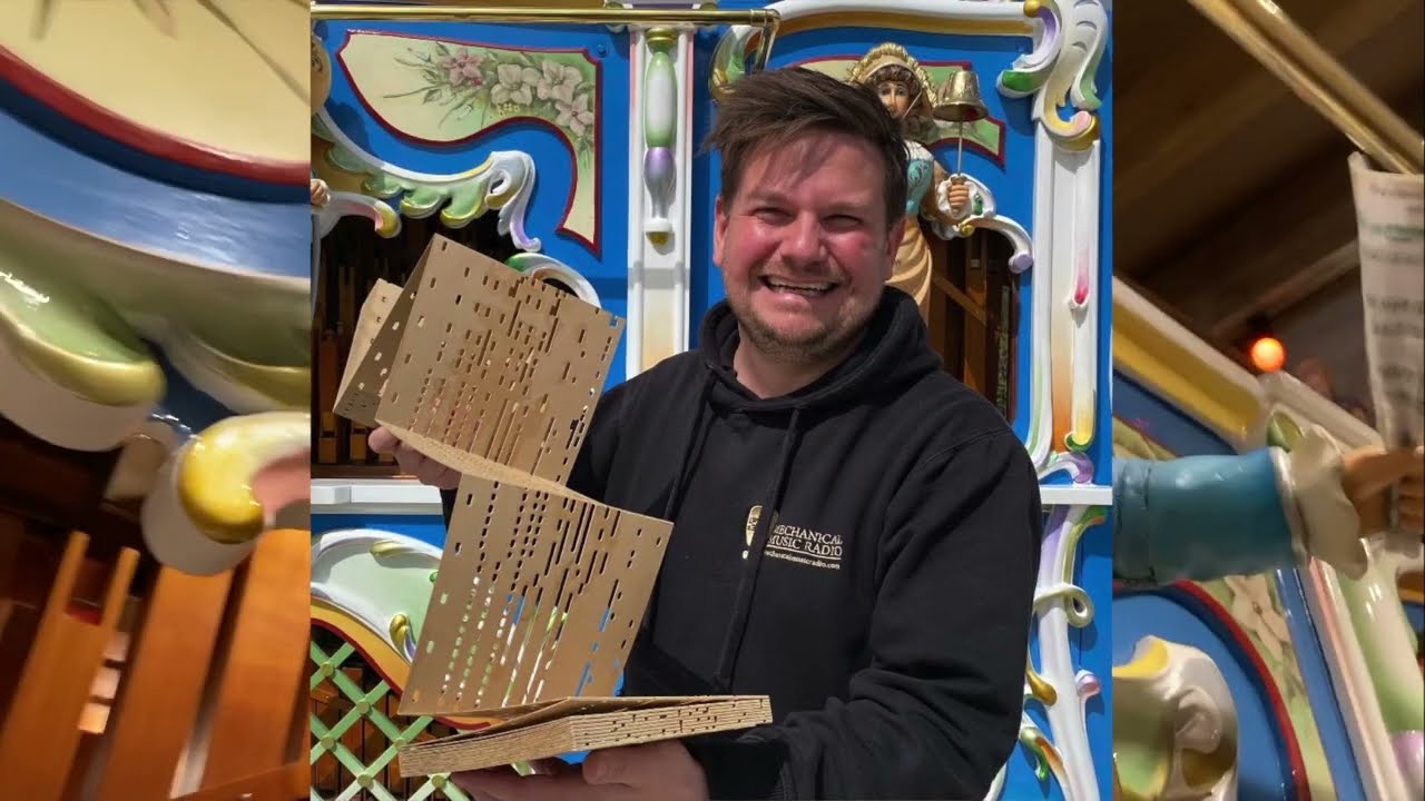 Iconic 80s hit played on a mechanical organ
