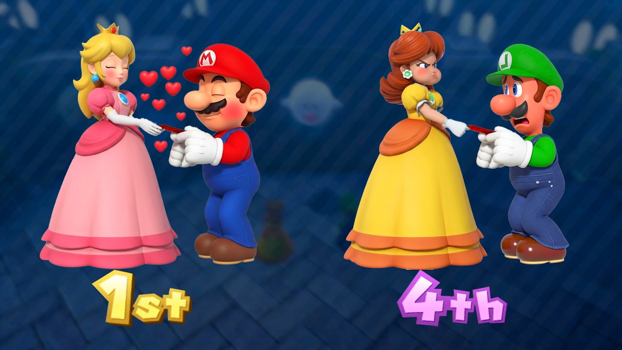 【マリオパーティ シリーズ】全2vs2ミニゲーム｜ピーチ＆マリオ VS デイジー＆ルイージ