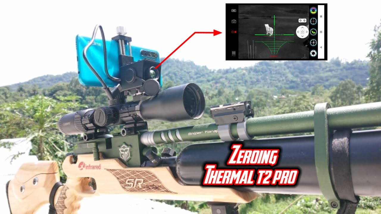 Zeroing thermal scope t2 pro