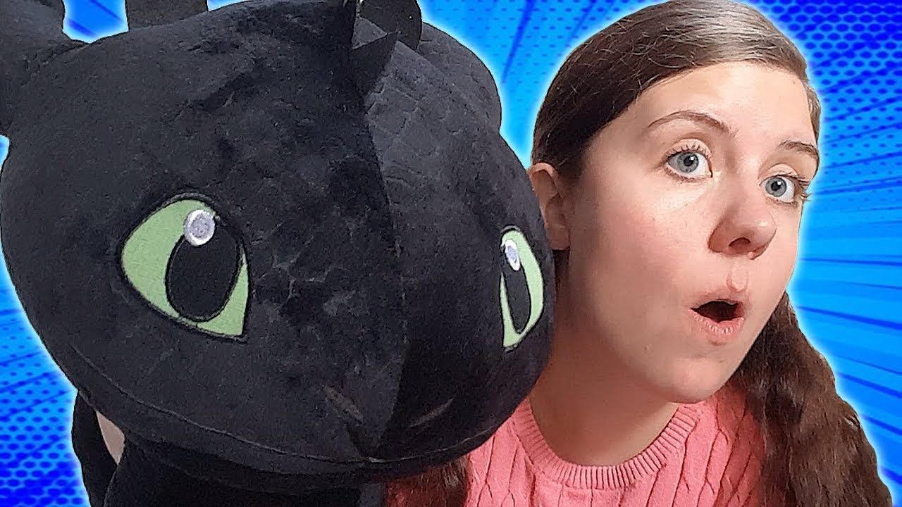 GIANT TOOTHLESS PLUSH UNBOXING! How to train your Dragon: The Hidden World