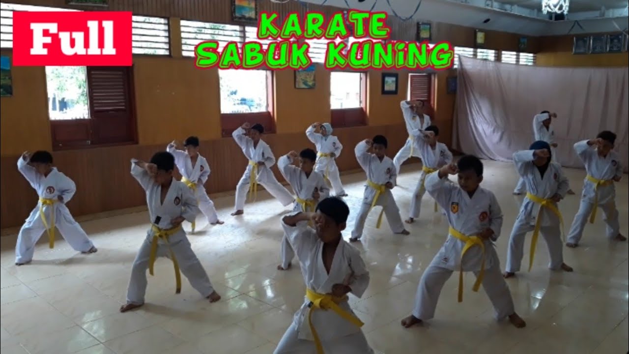 Ujian Kenaikan Sabuk Kuning Karate - Full | Karate Kids | Fakhry Arsyad Khayri