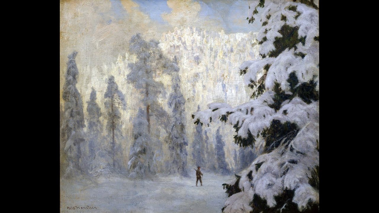 Norwegian Winter - Paintings (Norsk Vinter - Malerier)