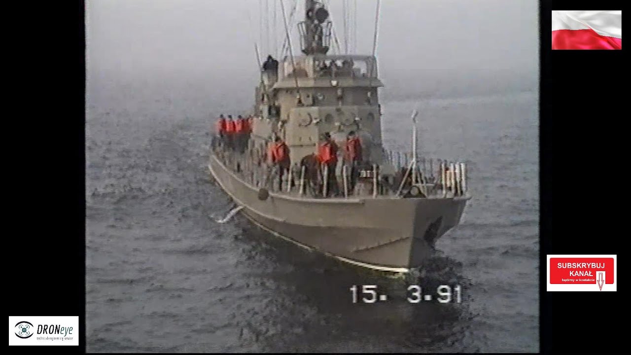Bałtycki Dywizjon Okrętów Pogranicza - Kołobrzeg '91 - odcinek 6 #edroneye #military