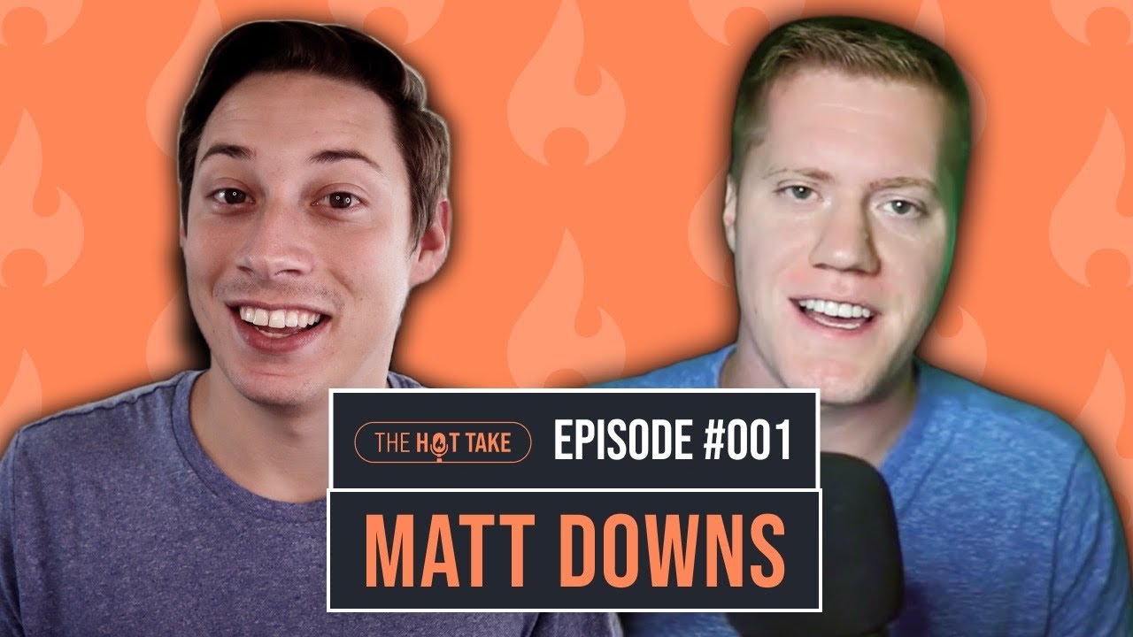 Matt Downs on Quitting Job, +EV Strategy, Bankroll Management & Line Movement | The Hot Take Podcast