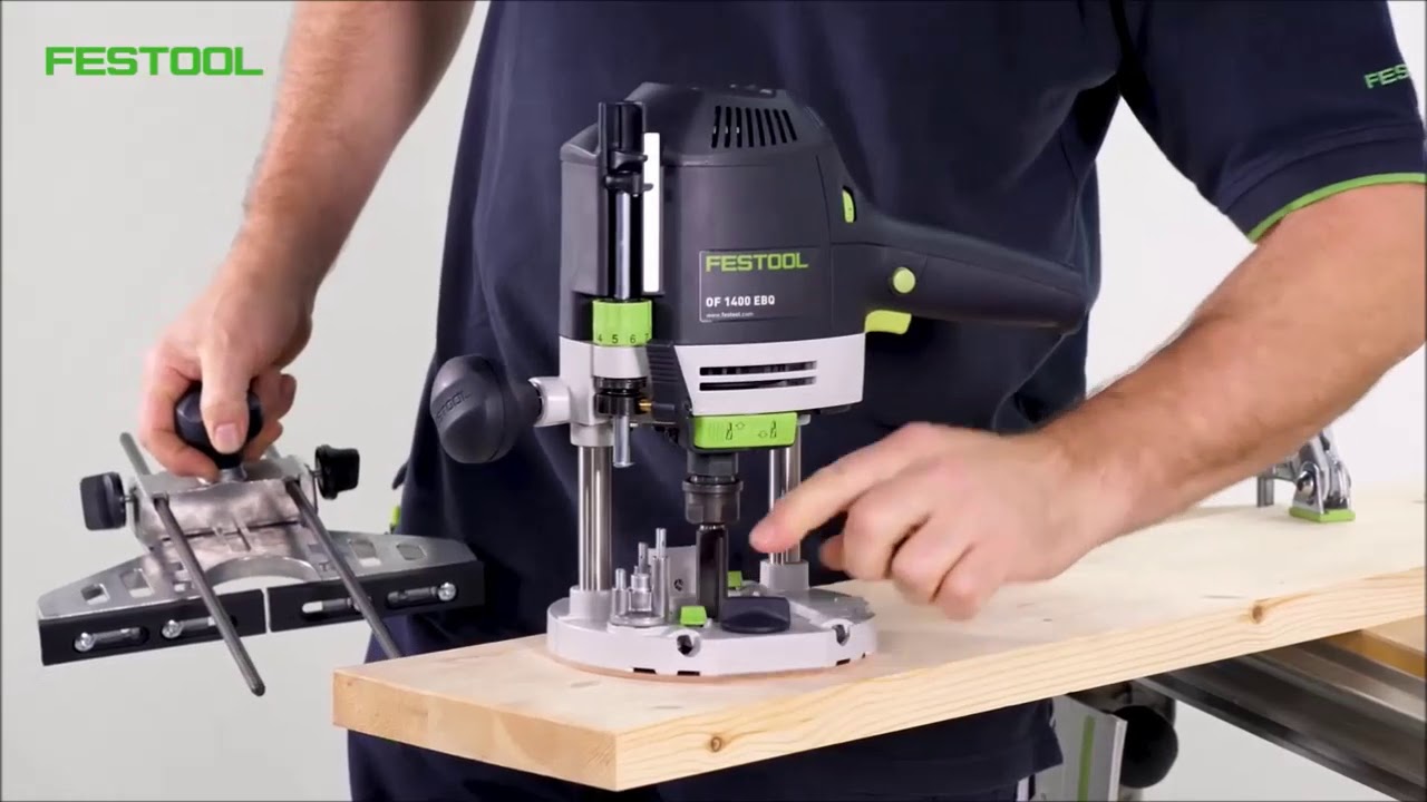 Festool TV epizoda 92: horní frézka OF 1400 a její příslušenství