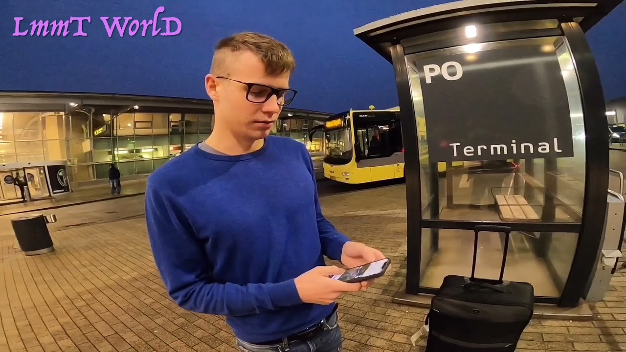 Had to stay in airport for 18 hours to due to cheap flight || At Billund Airport of Denmark
