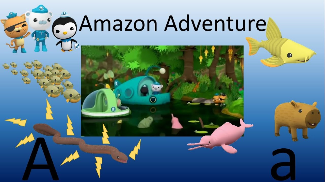 ABC Song - Octonauts Characters Alphabet Sounds Child's Educational Video