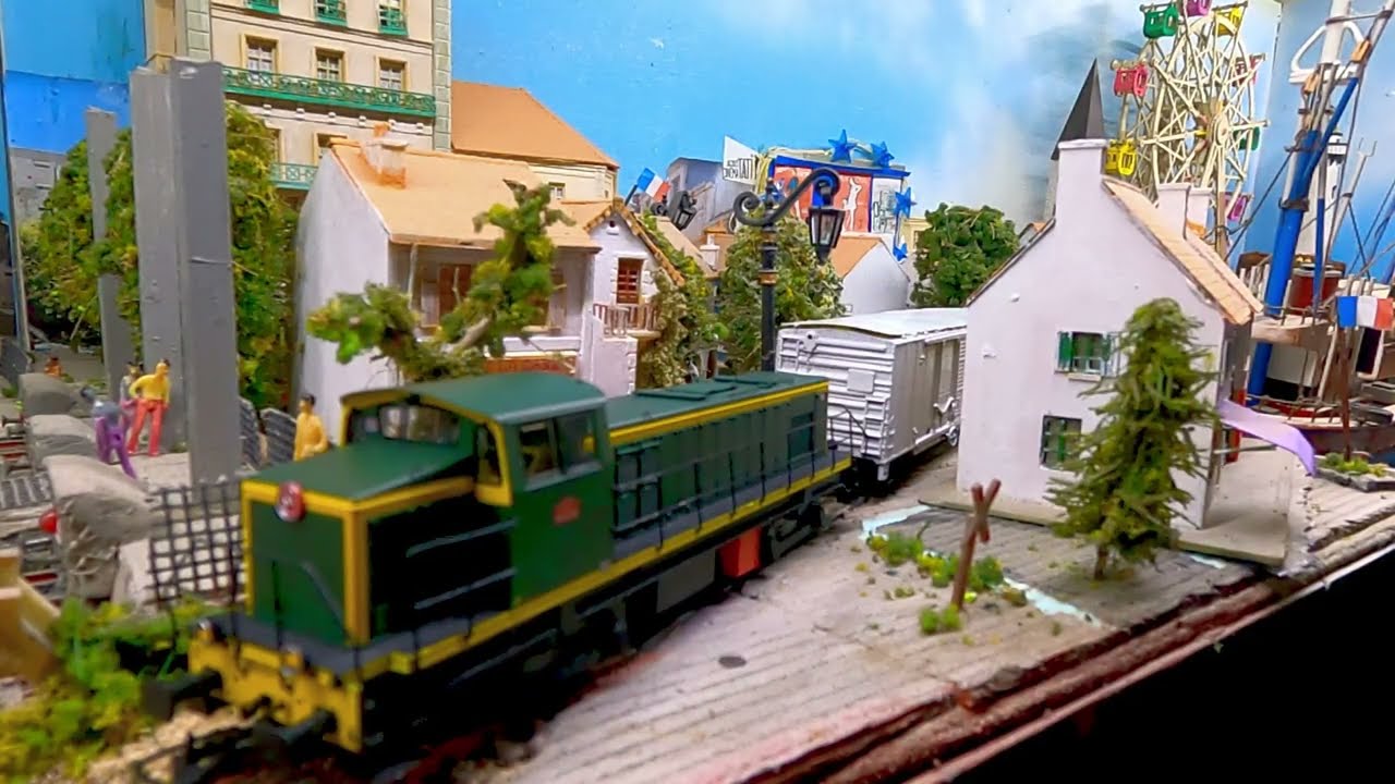 DES SABLES aux ALPES  # 1 *train miniature ho*