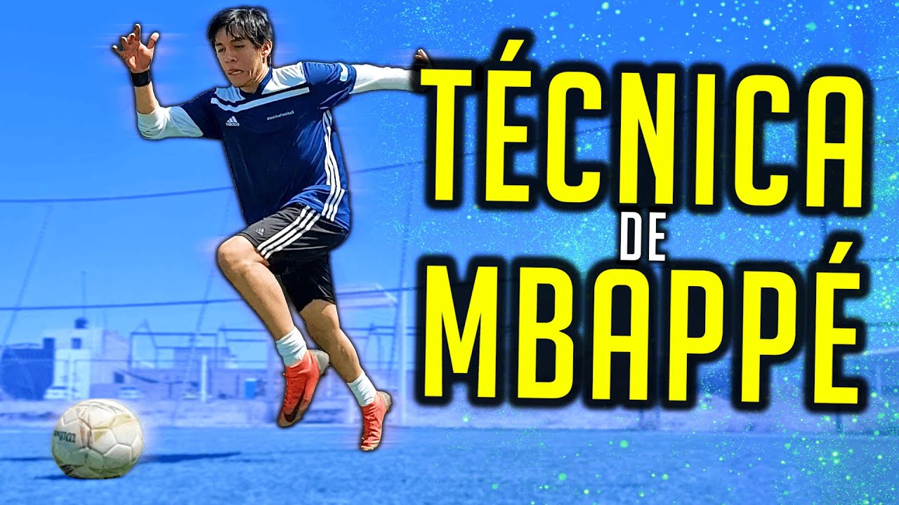 TÉCNICA INDIVIDUAL DE MBAPPÉ ► 7 EJERCICIOS para MEJORAR la TÉCNICA de REGATE y VELOCIDAD en FÚTBOL
