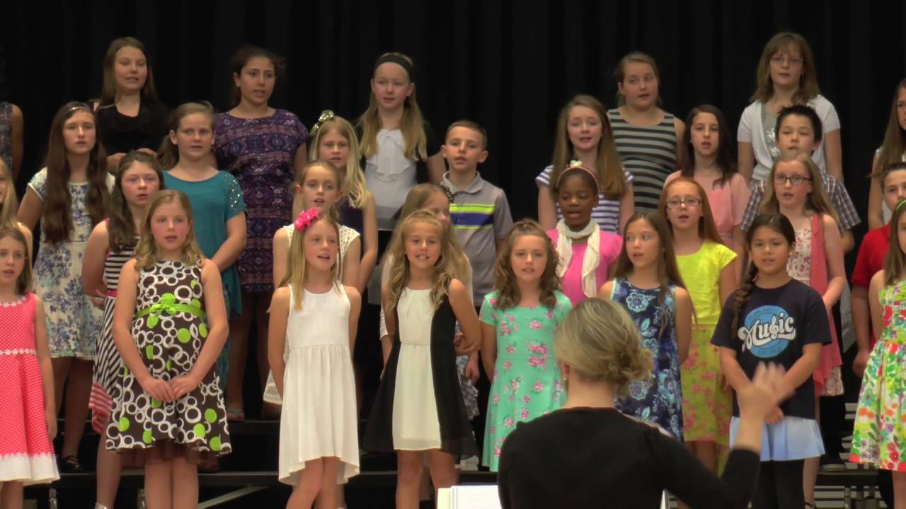 Coebourn Elementary Spring Chorus Concert 2016