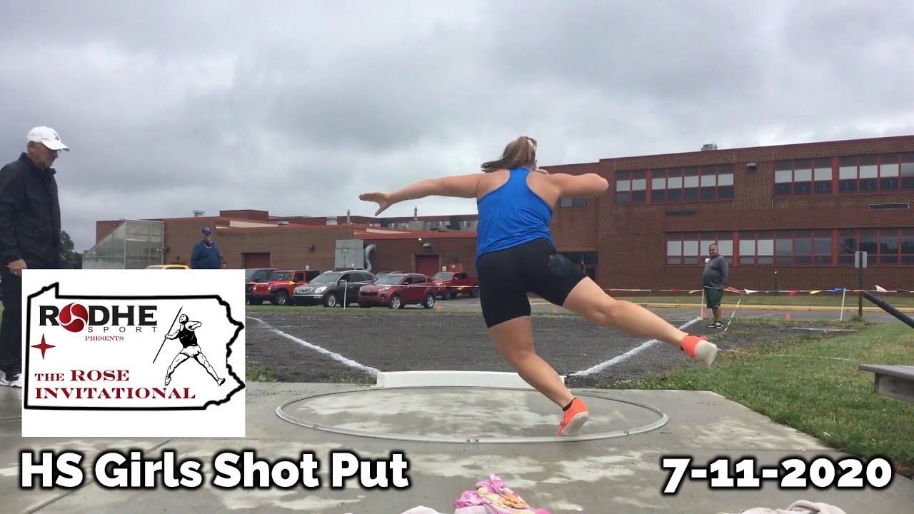 ROSE Invitational HS Girls Shot Put [PA and MI State Records!]